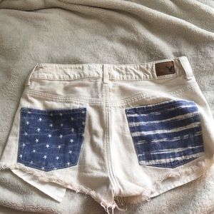 High waisted shorts